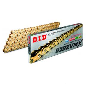 Cadena DID ZVMX color oro división 520